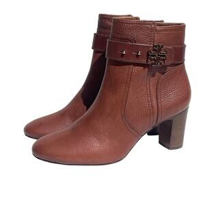 Tory Burch Brown Ankle Boots